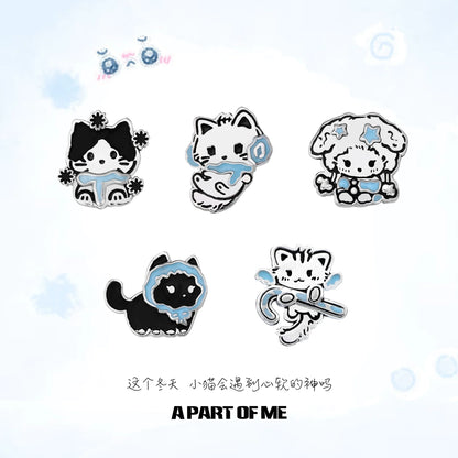 Y2K Soft Cat Stud Earrings