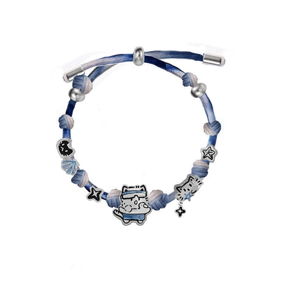 Blue Shell Cat Bracelet