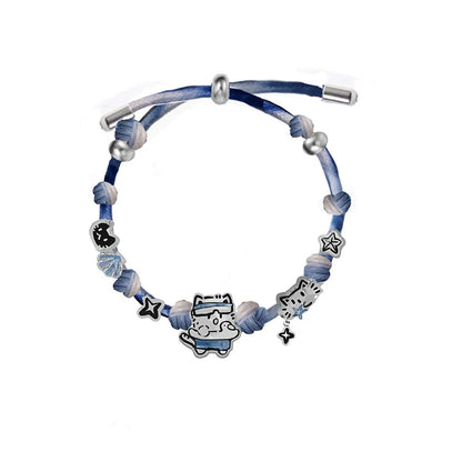 Blue Shell Cat Bracelet