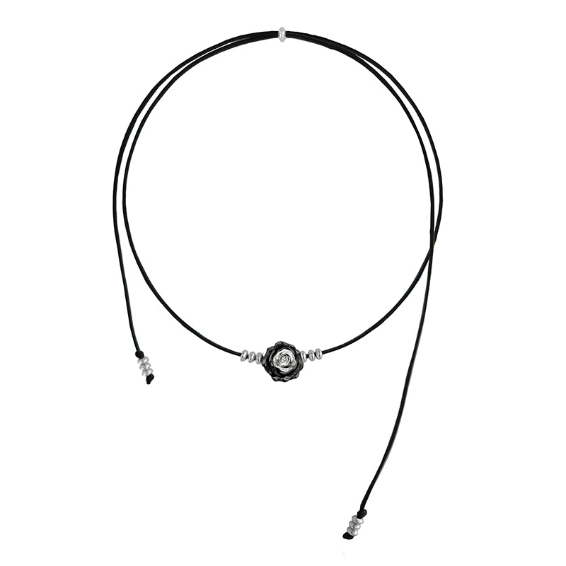 Rose & Cat Vintage Necklace