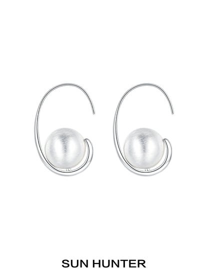 Vintage Orbital Cocoon Earrings