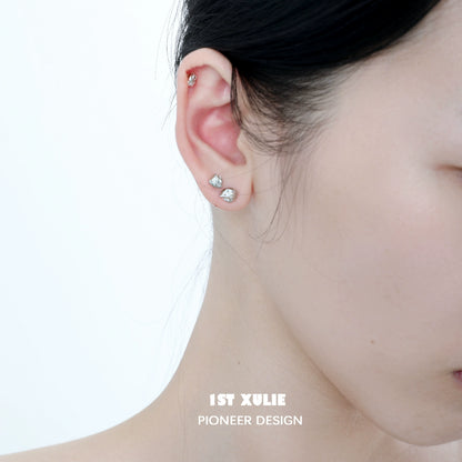 Minimalist Bell Echo Earrings