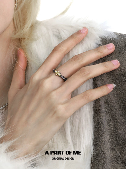 Soul Promise Cross Couple Rings