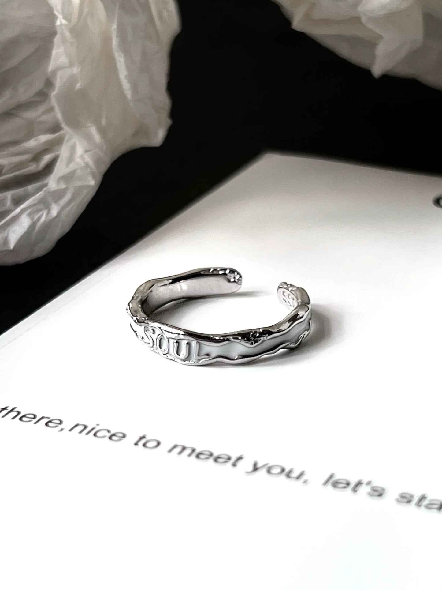"Soulmate Soul" Couple Ring