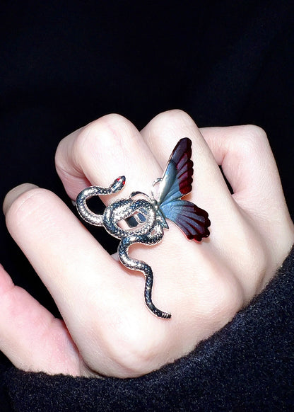 “Snake & Butterfly” Bloody Necklace