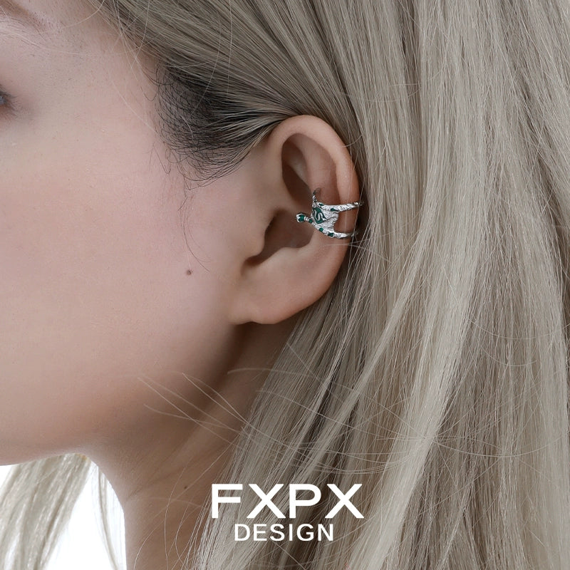 Y2K Venom Snake Ear Clip
