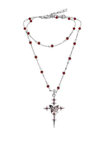 Midnight Butterfly Necklace