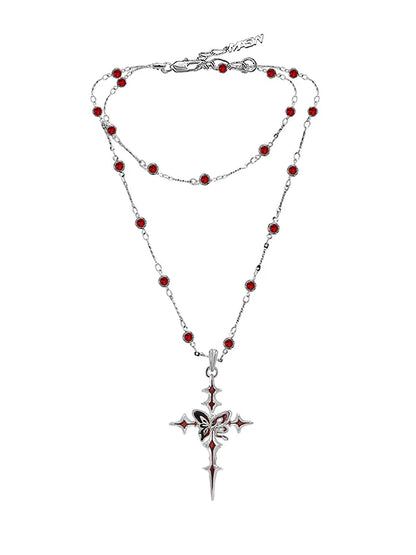 Midnight Butterfly Necklace