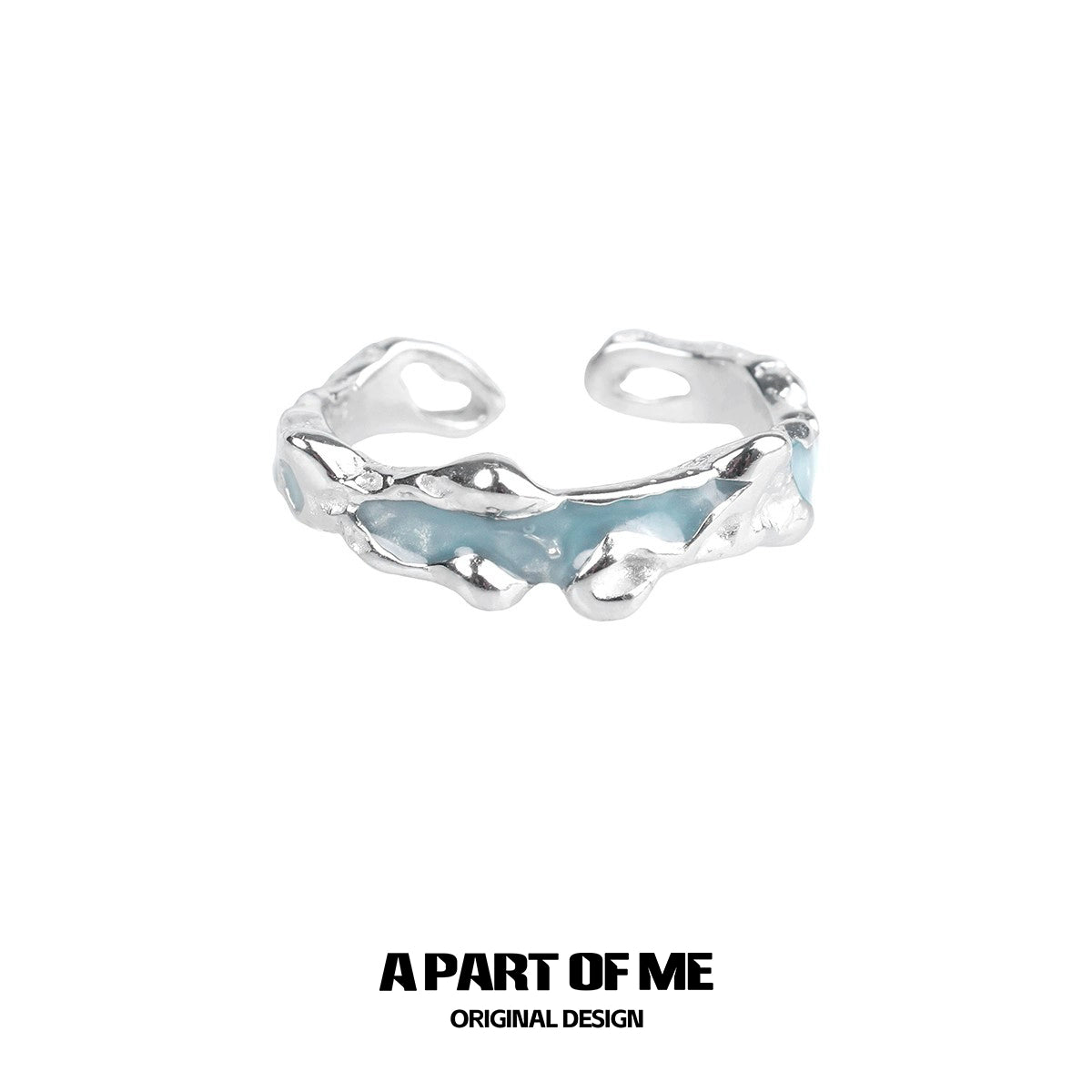 White Orchid Love Ring