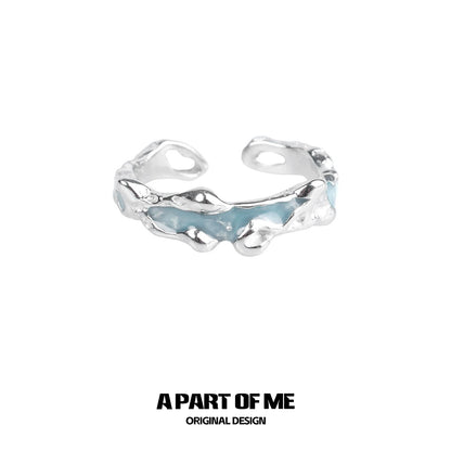 White Orchid Love Ring
