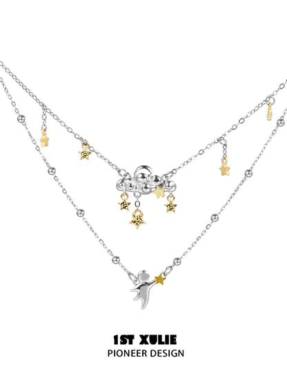 Lonely Patient Double Necklace
