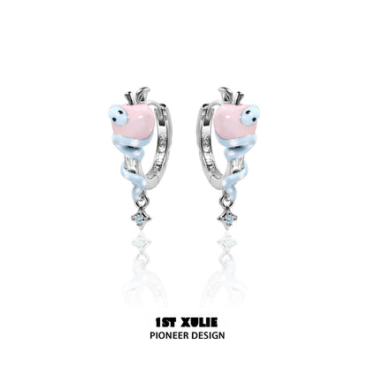 Forbidden Apple Snake Ear Clip