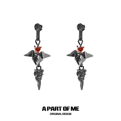 Sword of the Rose Earrings