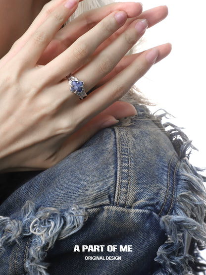 Violet Whisper Ring