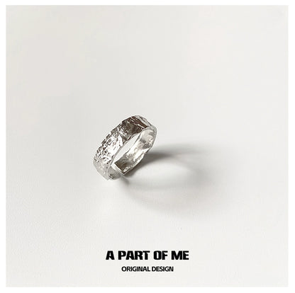 Tinfoil Crinkle Punk Ring