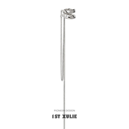 Frosted Tassel Punk Ear Clip
