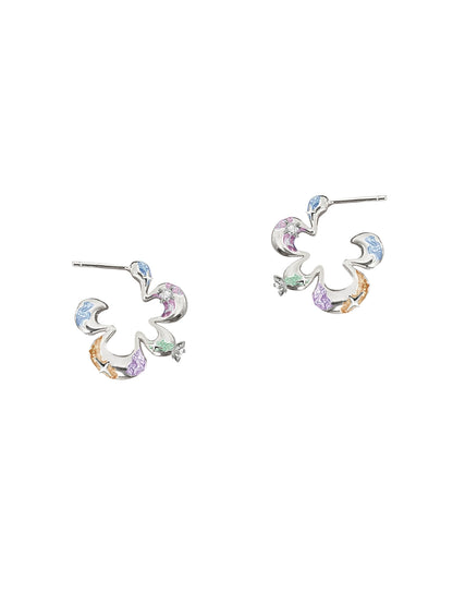 Magic Garden Colorful Earrings