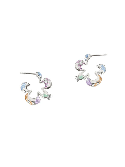 Magic Garden Colorful Earrings