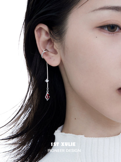 Elegant  Rose Affair Ear Hangers