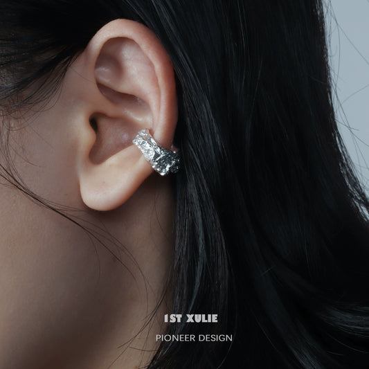 Icy Frosted Texture Ear Clip