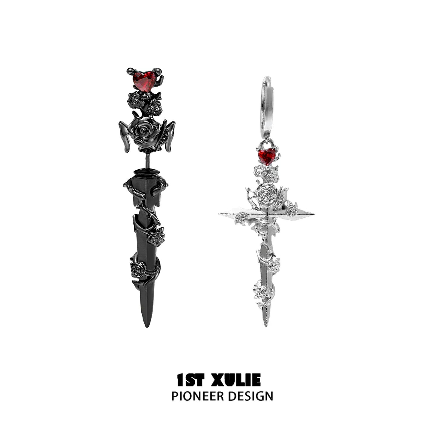 Cathedral Rose Piercing Earrings