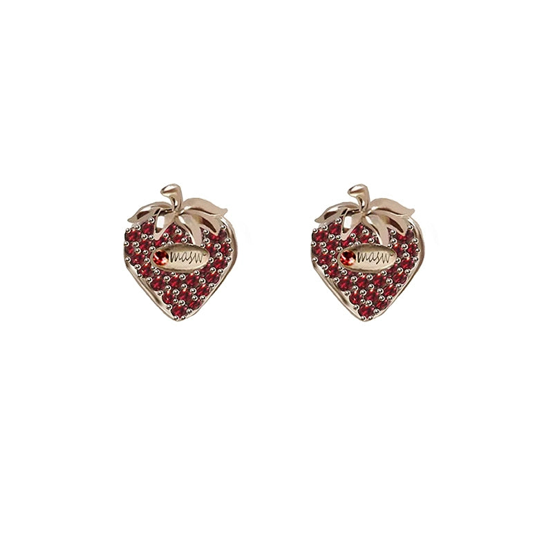 Strawberry Bead Necklace