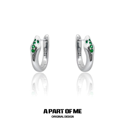 Court Snake Stud Earrings