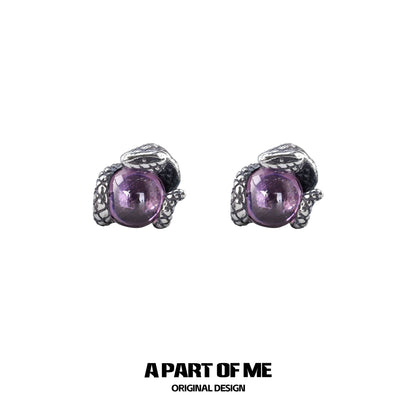 Hell Snake Stud Earrings