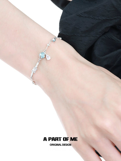 Frosted Blue Dream Bracelet