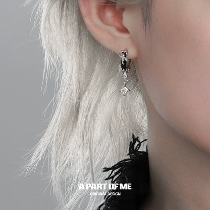 Leather Viper Earrings