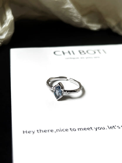 "Silence Ice" Mysticism Ring