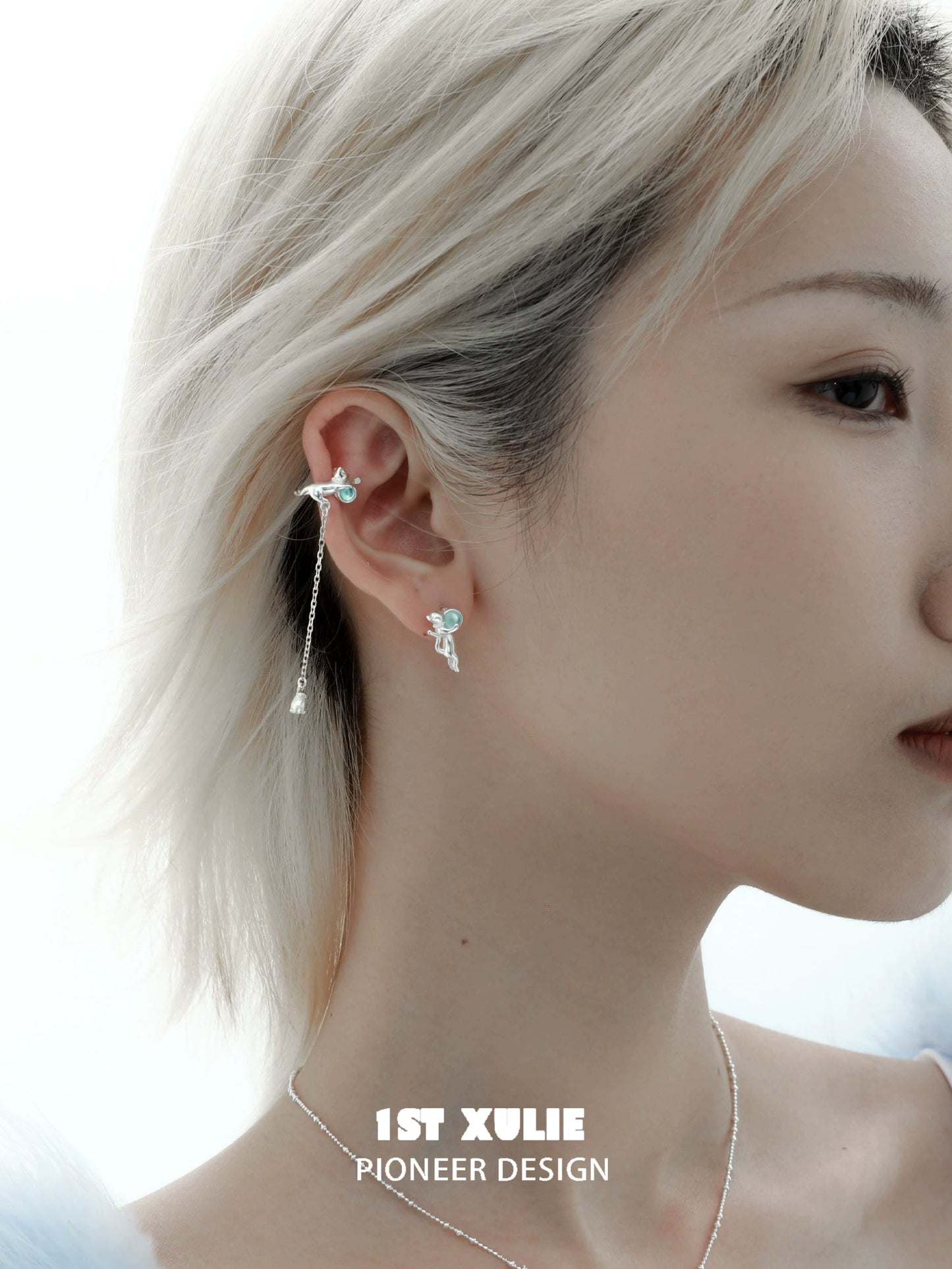 Summer Kitten Whisker Ear Cuff