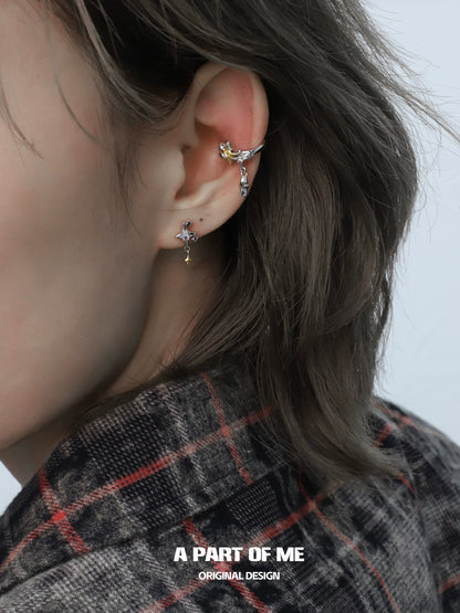 Twinkle Stars Stud Earrings