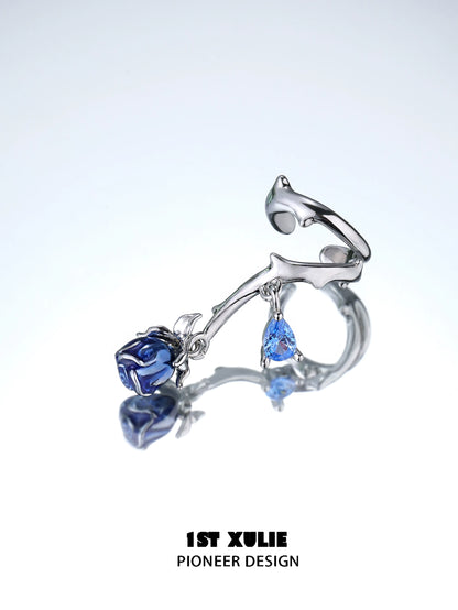 Mystic Forbidden Rose Ear Cuffs