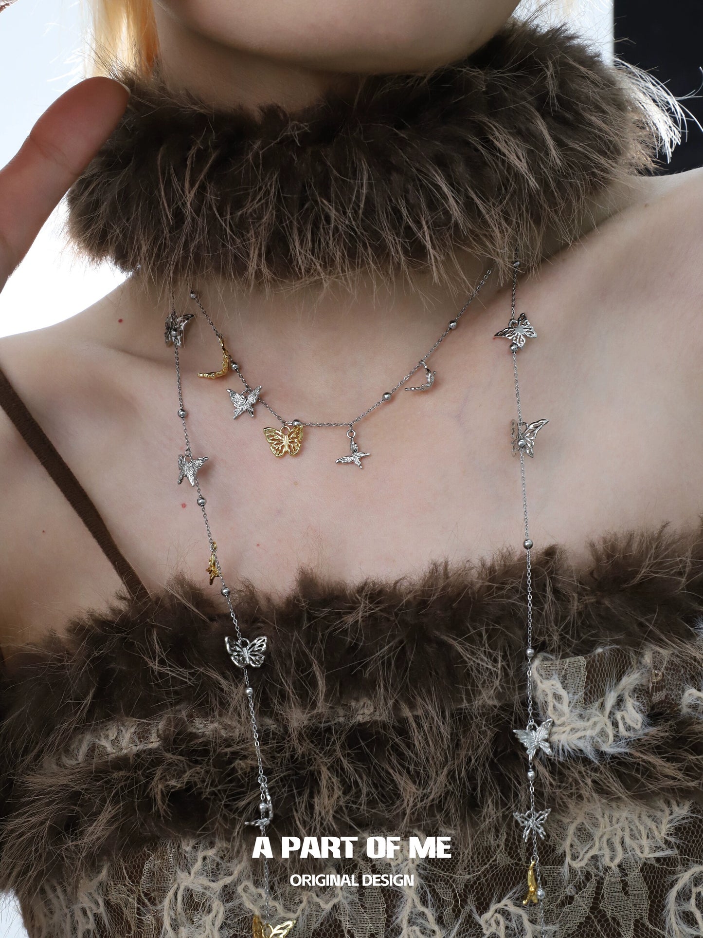 Butterfly Garden Necklace