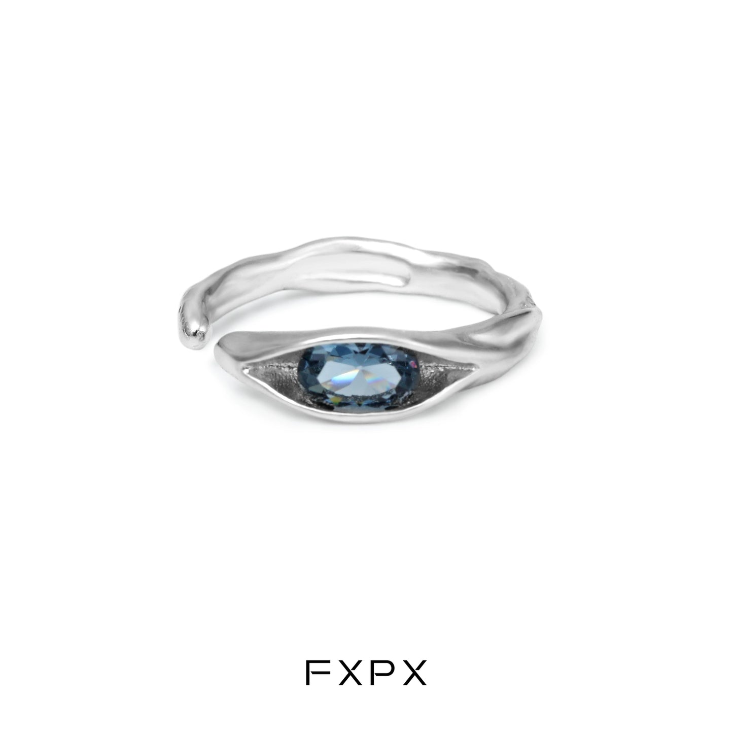 Iceland Blue Zircon Ring