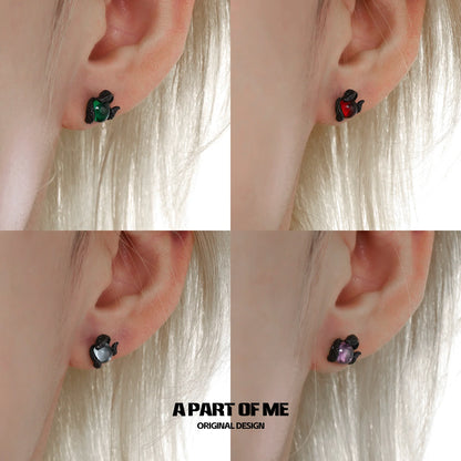Hell Snake Stud Earrings