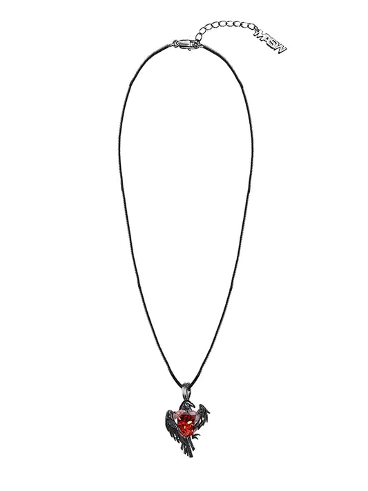 Raven’s Heart Necklace