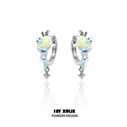 Forbidden Apple Snake Ear Clip