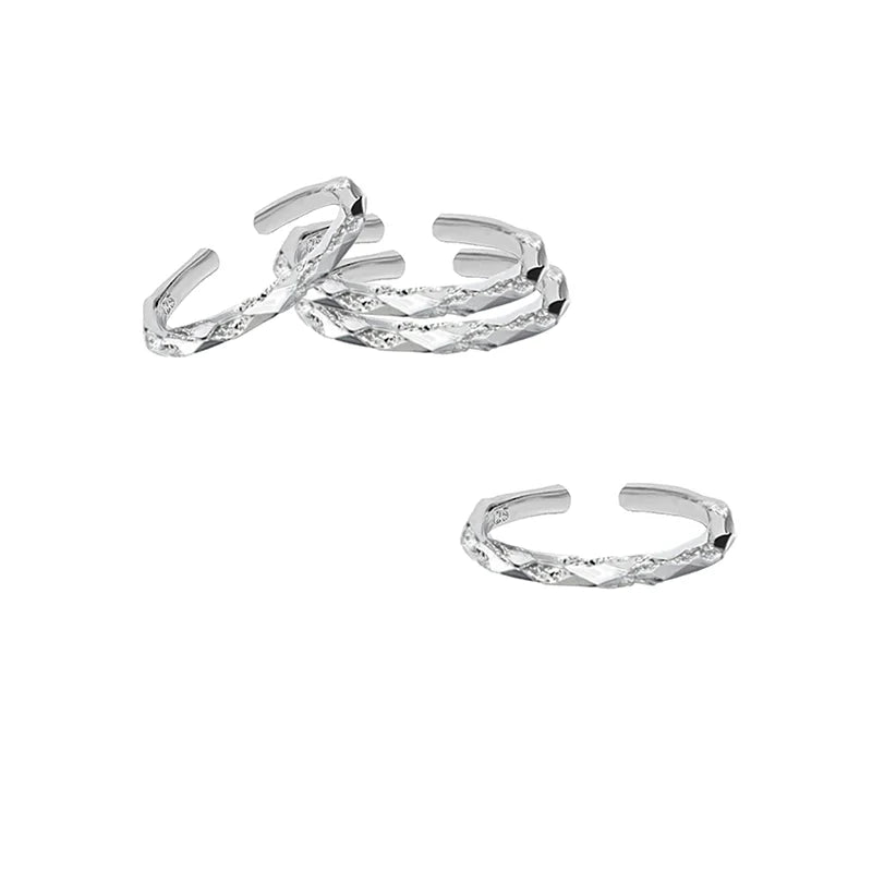 RMinimalist Cool Couple Ring