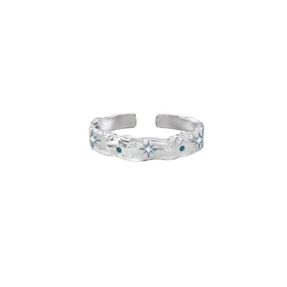 Azure Starry Sky Ring