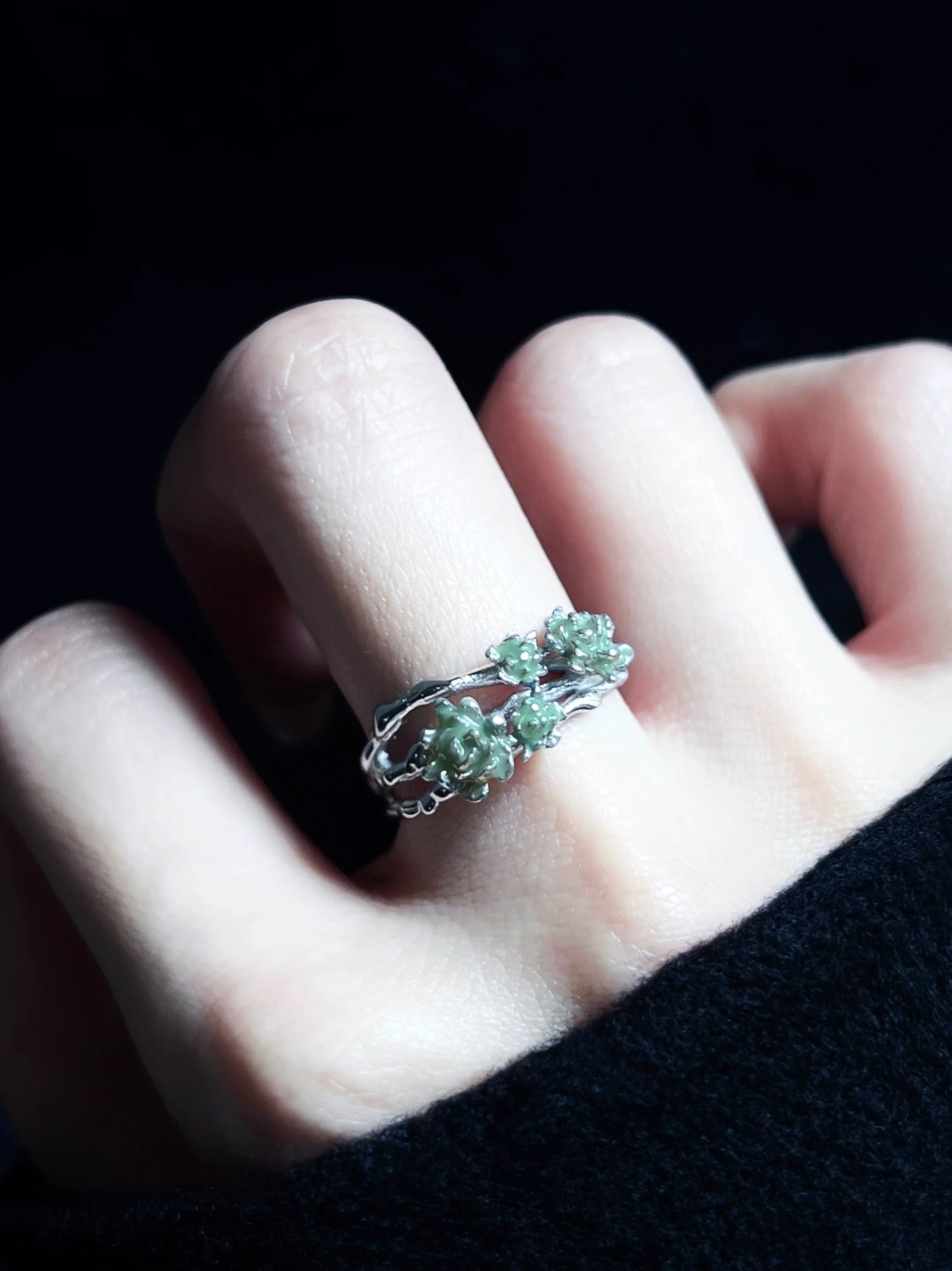 "Sunny Jasmine" Vine Ring
