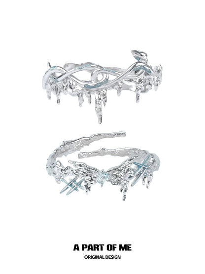 Butterfly & Ice Snake Bracelet