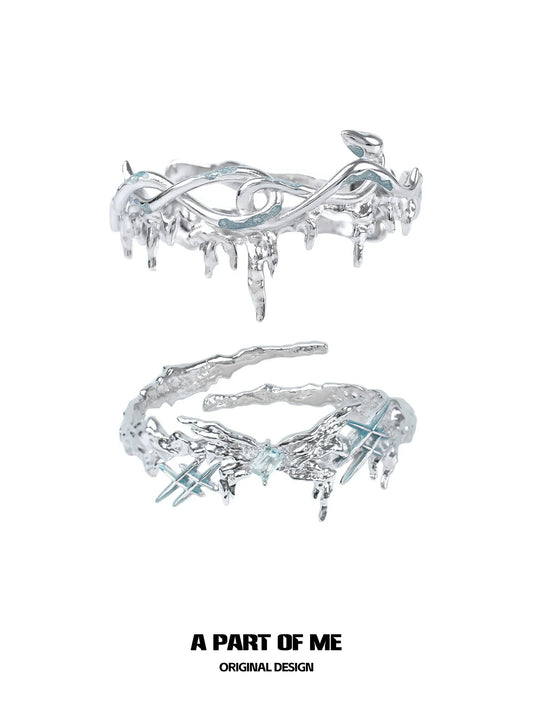 Butterfly & Ice Snake Bracelet