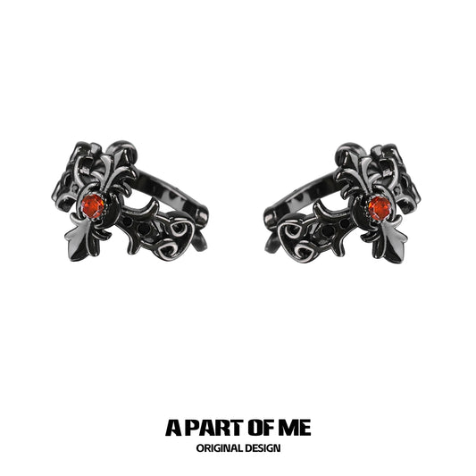Dark Glory Y2K Cross Ear Cuff