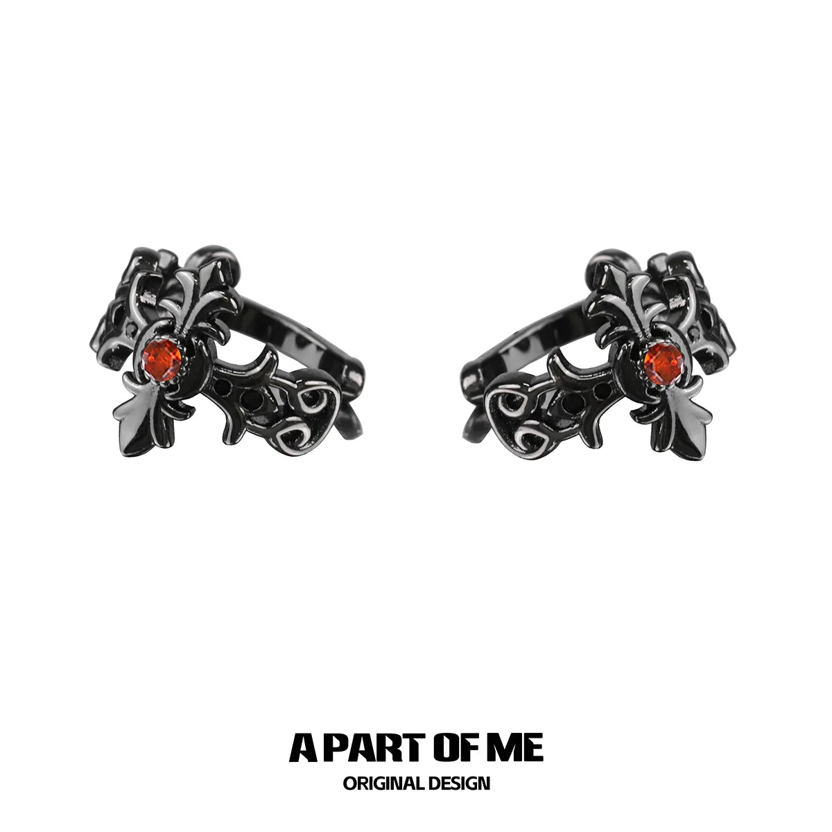 Dark Glory Y2K Cross Ear Cuff