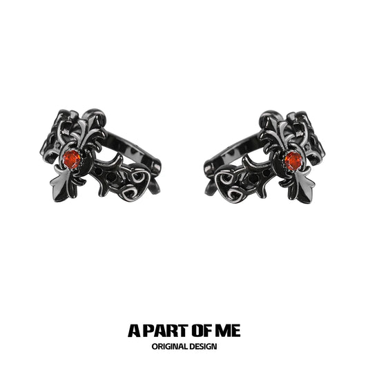 Dark Glory Y2K Cross Ear Cuff