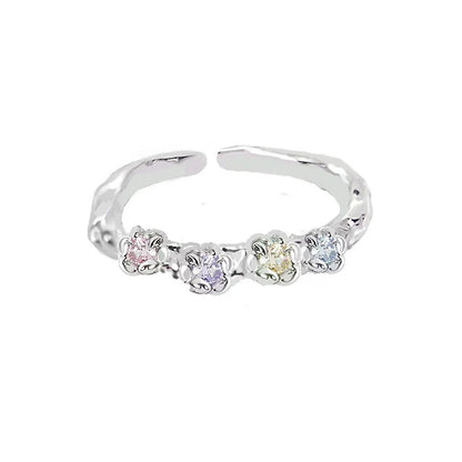 Secret Garden Zircon Ring