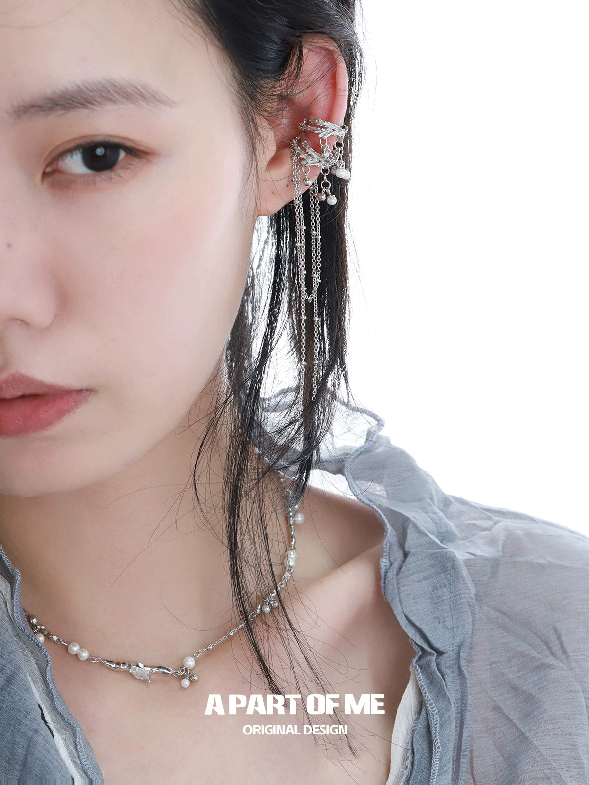 Elegant Pearl Zircon Necklace