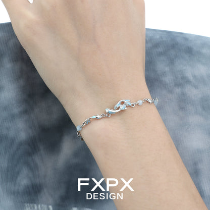 Sea bluefish Beaded Bracelet
